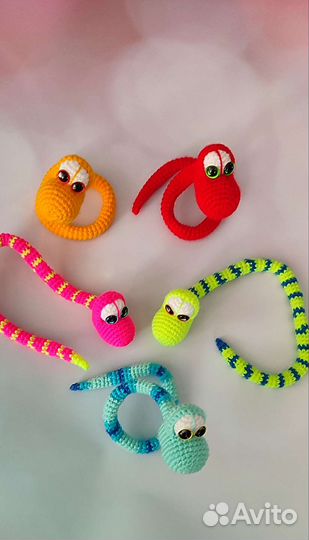 Змейки. Ручная работа