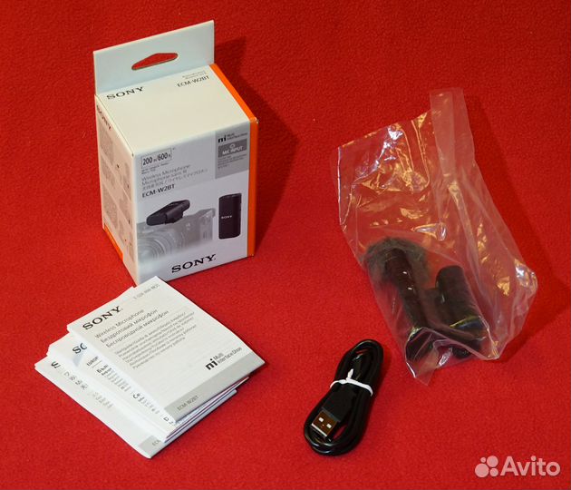 Безпроводной микрофон Sony ECM-W2BT, Bluetooth