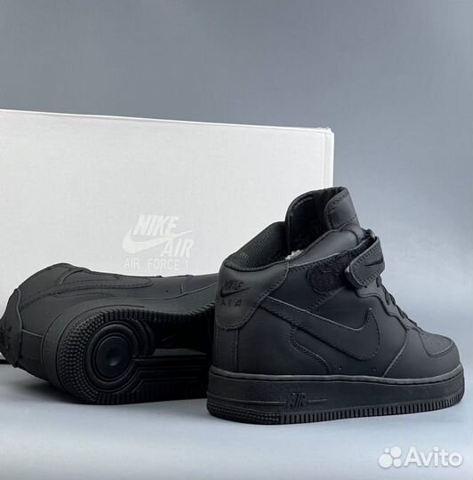 Стильные Nike Air Force 1 с мехом