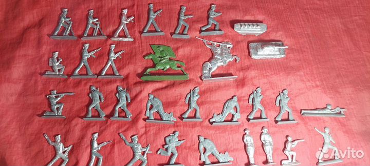 Солдатики СССР, Крестоносцы,Индейцы