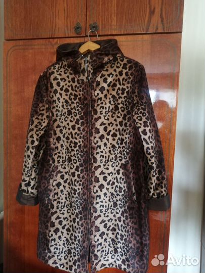 Пальто женское 56 размера двустороннее