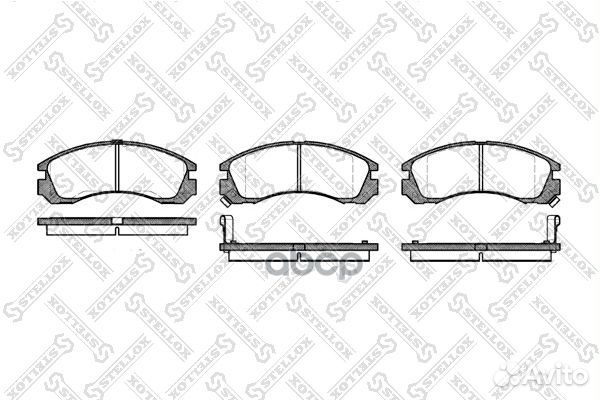 365 002-SX 354 02765FDB колодки дисковые п M