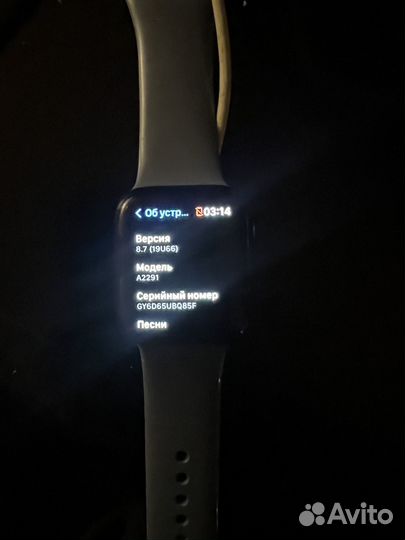 Часы apple watch 6 40 mm