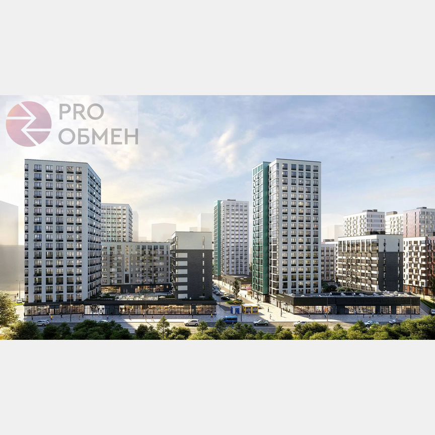 2-к. квартира, 39,1 м², 6/7 эт.