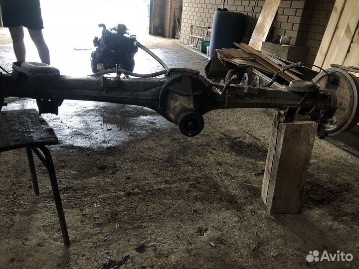 Задний мост нива