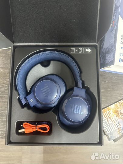 Беспроводные наушники jbl live660nc