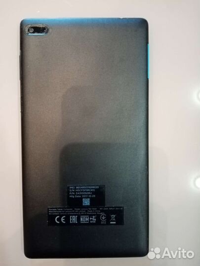 Планшет lenovo тв7304i
