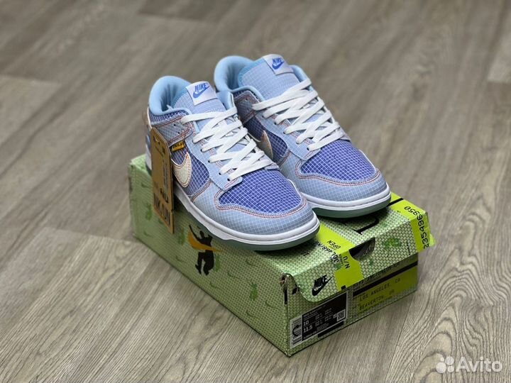 Кроссовки Nike Dunk Low Argon x Union LA (36-45)