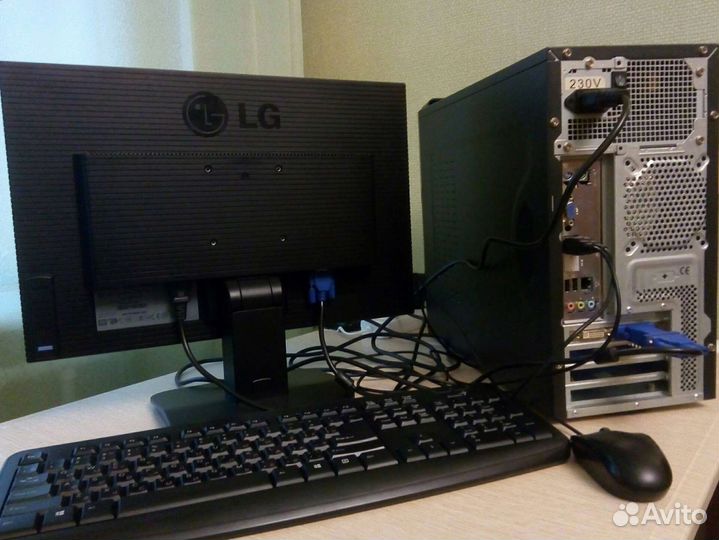 Компьютер в сборе Intel Dual core