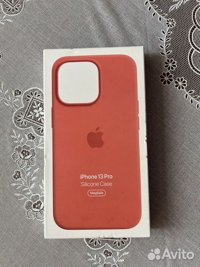 Чехол Apple для iPhone 13 Pro розовый помело