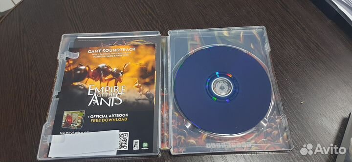 Диск на ps5 Empire of the ants