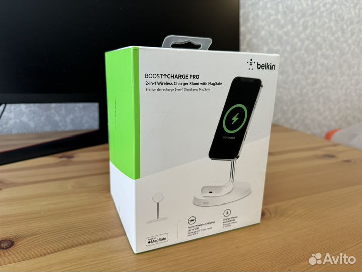 Belkin Boost Charge Pro 2 in 1 Wireless MagSafe