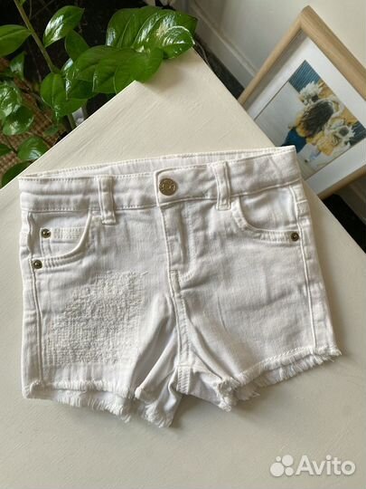 Джинсовые шорты Twinset, 98