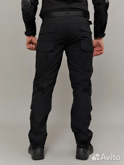 Тактический костюм G2 чёрный охрана