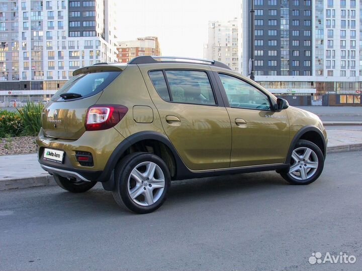 Renault Sandero Stepway 1.6 МТ, 2016, 102 305 км