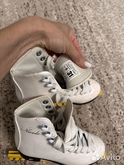 Коньки фигурные Nicole 31 размер