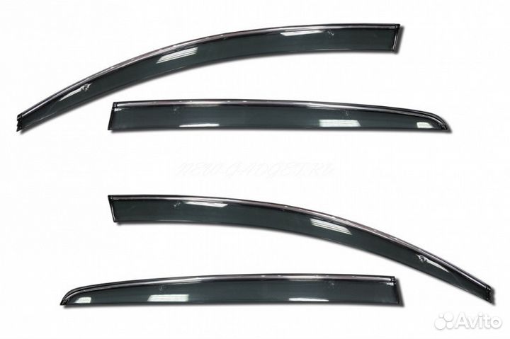 Дефлекторы окон на Ниссан Кашкай