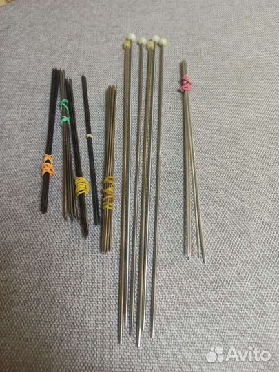 Спицы для вязания прямые