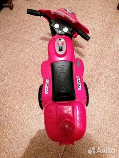 Детский электромобиль мотоцикл бу