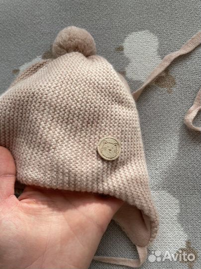 Детские шапки Babygo для двойни,размер 38-40