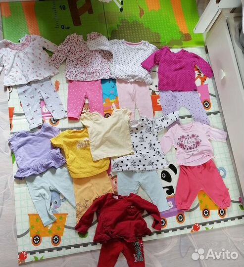 Одежда пакетом для девочки 62-68