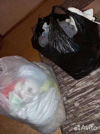 Пакеты с одеждой на мальчика от 0 до 1года