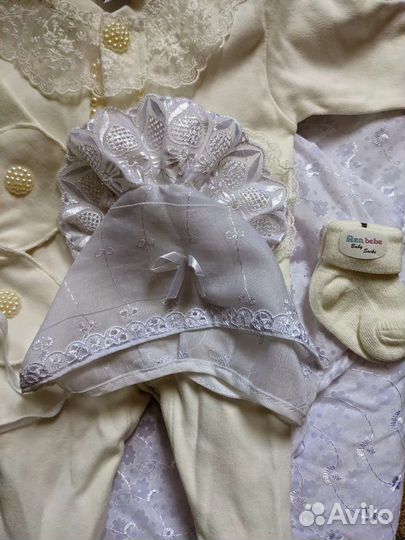 Комплект на выписку для девочки весна-осень