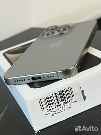 iPhone 15 Pro, 128 ГБ