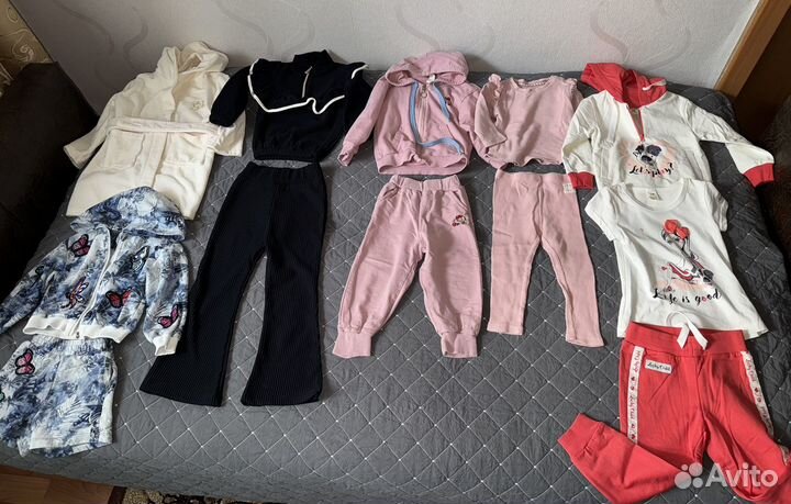 Одежда для девочки 86 92 hm zara adidas