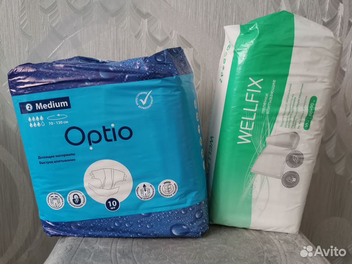 Подгузники для взрослых размер M. Пеленки