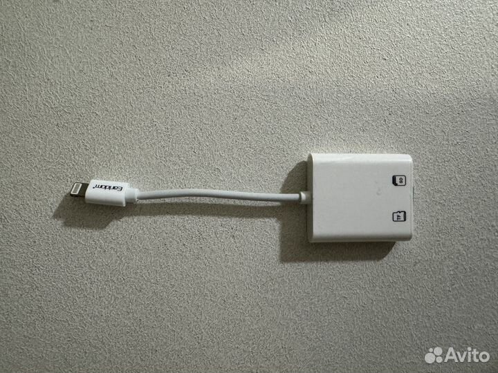 Адаптер Lightning to Card reader