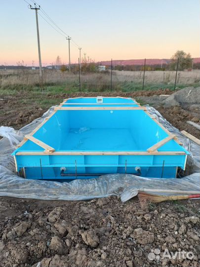 Бассейн из полипропилена