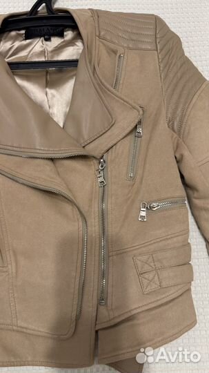 Куртка замшевая женская