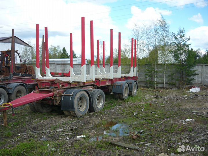 Прицеп лесовоз (сортиментовоз) В-кран 5015К4, 2010