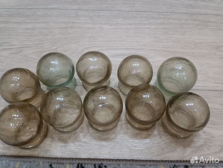 Стеклянные медицинские банки