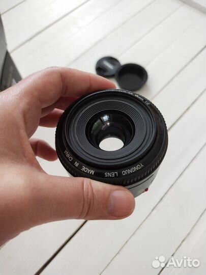 Объектив yongnuo 35mm f/2 для Canon EF