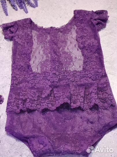 Реквизит для фотосессии новорожденных боди