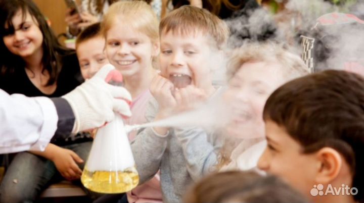 Научное/Химическое/Kриошоу на Ваш детский праздник