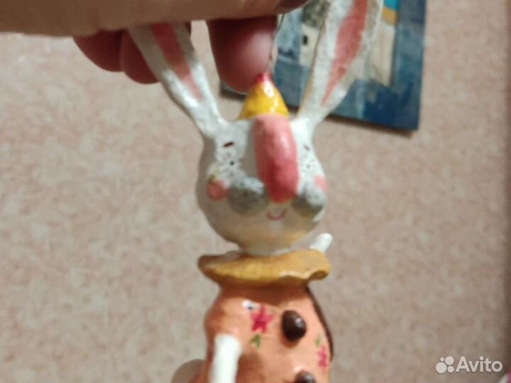 Ёлочная игрушка из папье маше