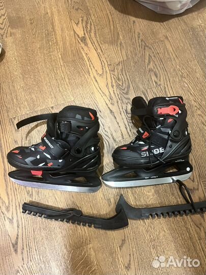 Коньки детские раздвижные 31 36