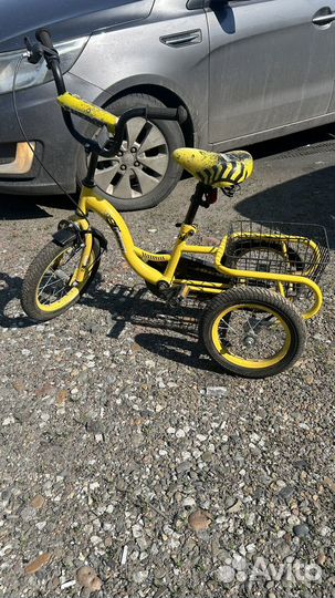 Велосипед с 3 лет