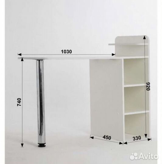 Маникюрный стол складной бу