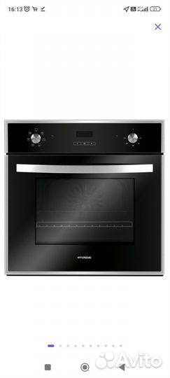 Встраиваемый электрический духовой шкаф hyundai