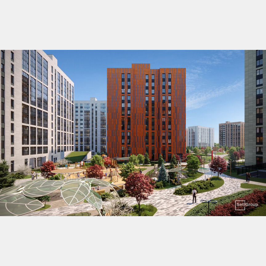 1-к. квартира, 33,1 м², 7/12 эт.