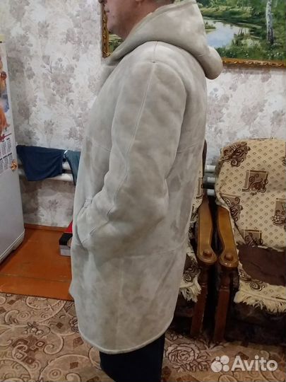 Дубленка натуральная мужская 50-52