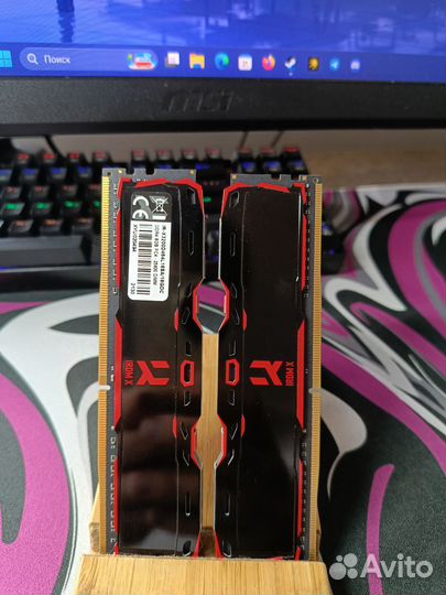 Оперативная память ddr4 16gb(2x8) 3200