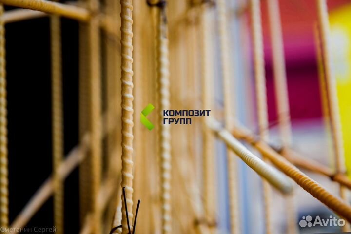 Стеклопластиковая композитная арматура 10 мм
