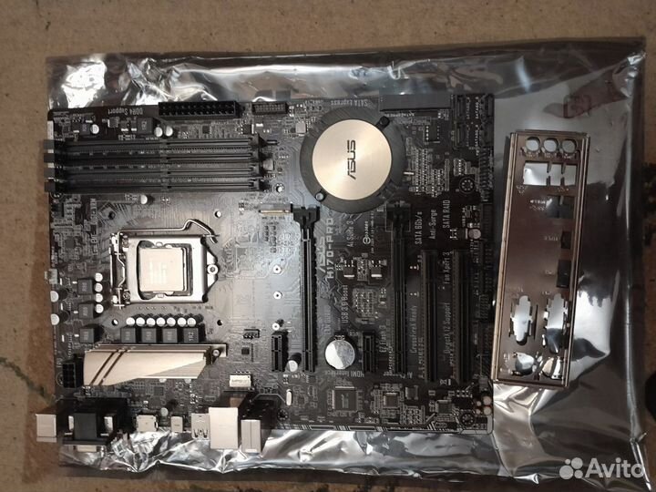 Мат.плата Asus H170 PRO + процессор intel i7-6700K