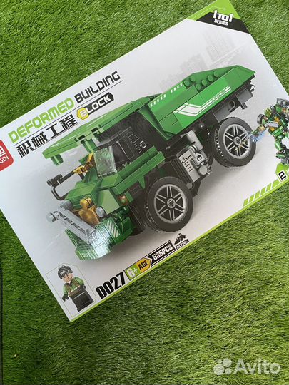 Конструктор - трансформер: грузовик, 535 деталей