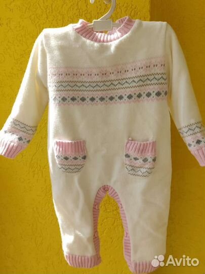 Комбинезон вязаный новый